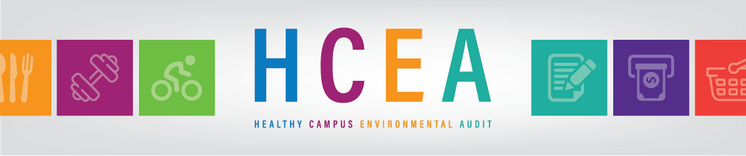 Healthy Campus Environmental Audit (HCEA) banner